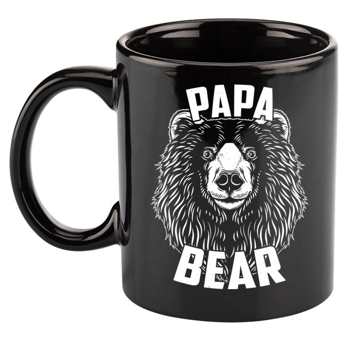 Papa Bear Father's Day 11oz C Handle Ceramic Mug