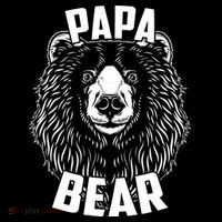 Papa Bear Father's Day 16 in Basic Backpack