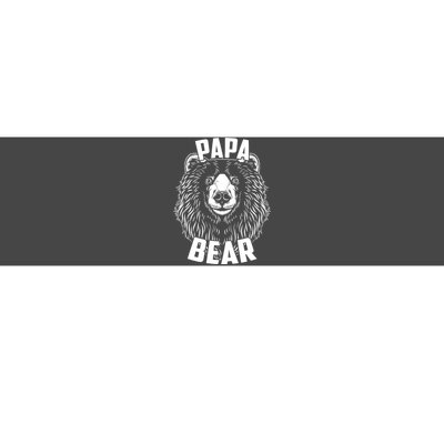 Papa Bear Father's Day Bumper Sticker