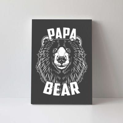 Papa Bear Father's Day Canvas