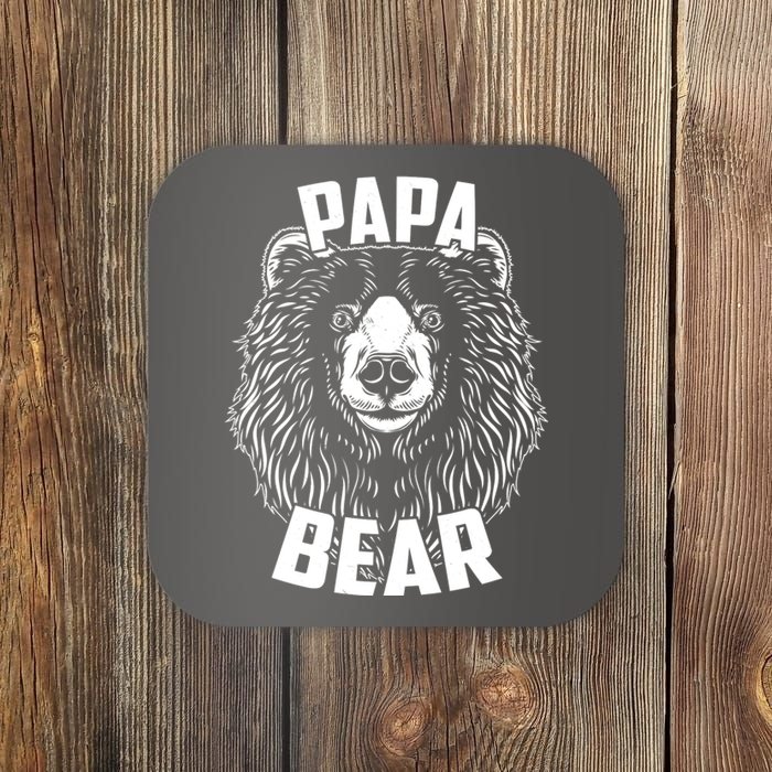 Papa Bear Father's Day Coaster