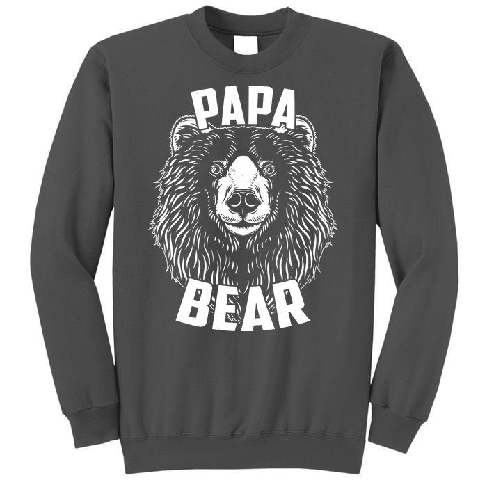 Papa Bear Father's Day Tall Sweatshirt