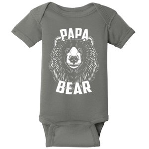 Papa Bear Father's Day Baby Bodysuit