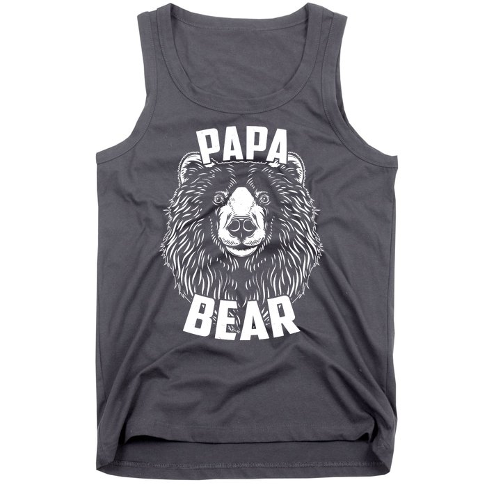 Papa Bear Father's Day Tank Top