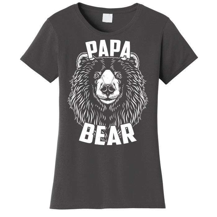 Papa Bear Father's Day Women's T-Shirt