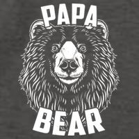 Papa Bear Father's Day Vector Backpack