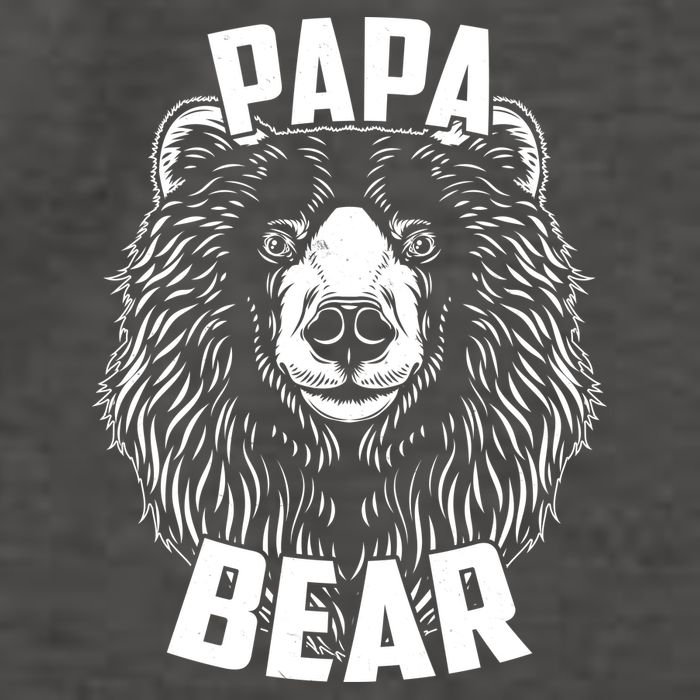 Papa Bear Father's Day Vector Backpack