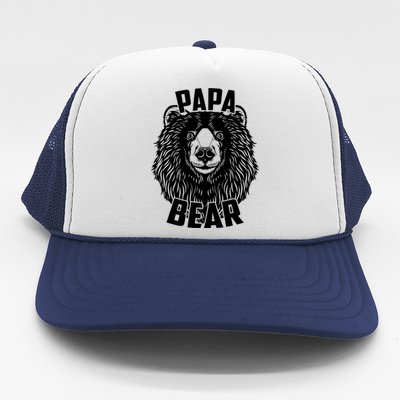 Papa Bear Father's Day Trucker Hat