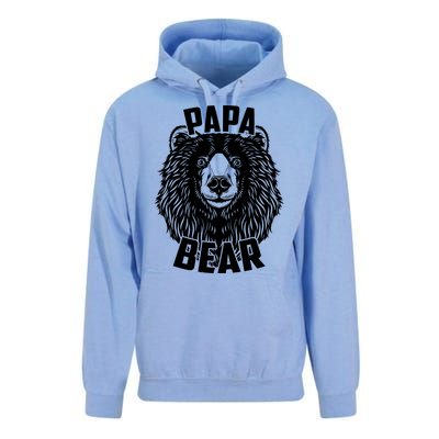 Papa Bear Father's Day Unisex Surf Hoodie