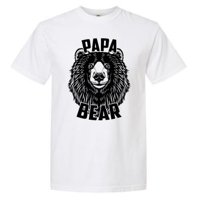 Papa Bear Father's Day Garment-Dyed Heavyweight T-Shirt