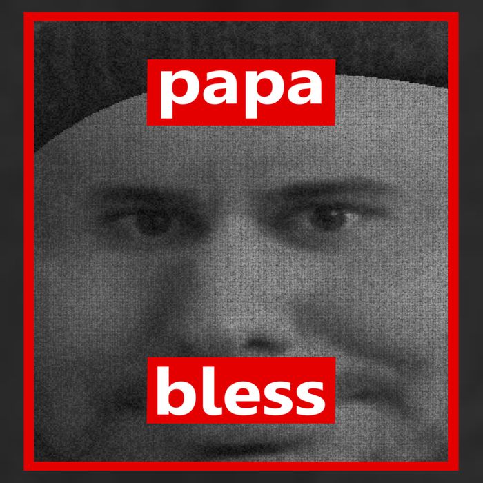 Papa Bless Funny Photo Meme Cool Comfort Performance Bucket Hat