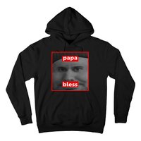 Papa Bless Funny Photo Meme Hoodie