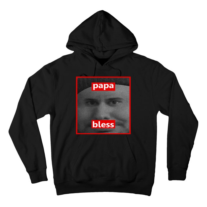 Papa Bless Funny Photo Meme Hoodie