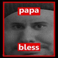 Papa Bless Funny Photo Meme 16 in Basic Backpack