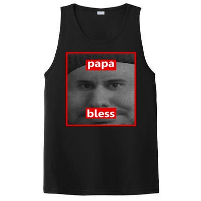 Papa Bless Funny Photo Meme PosiCharge Competitor Tank