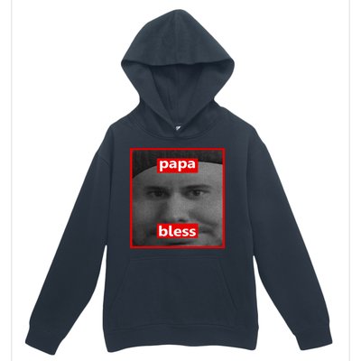 Papa Bless Funny Photo Meme Urban Pullover Hoodie