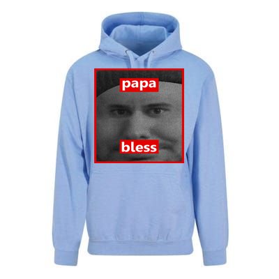 Papa Bless Funny Photo Meme Unisex Surf Hoodie