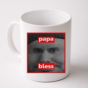 Papa Bless Funny Photo Meme Coffee Mug