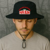 Papa Bless Pizza Better Goofs Better Memes Funny Meme Bucket Hat