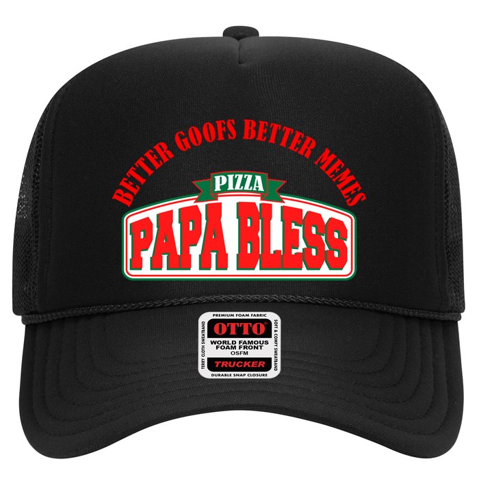 Papa Bless Pizza Better Goofs Better Memes Funny Meme Hat