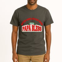 Papa Bless Pizza Better Goofs Better Memes Funny Meme Tall T-Shirt