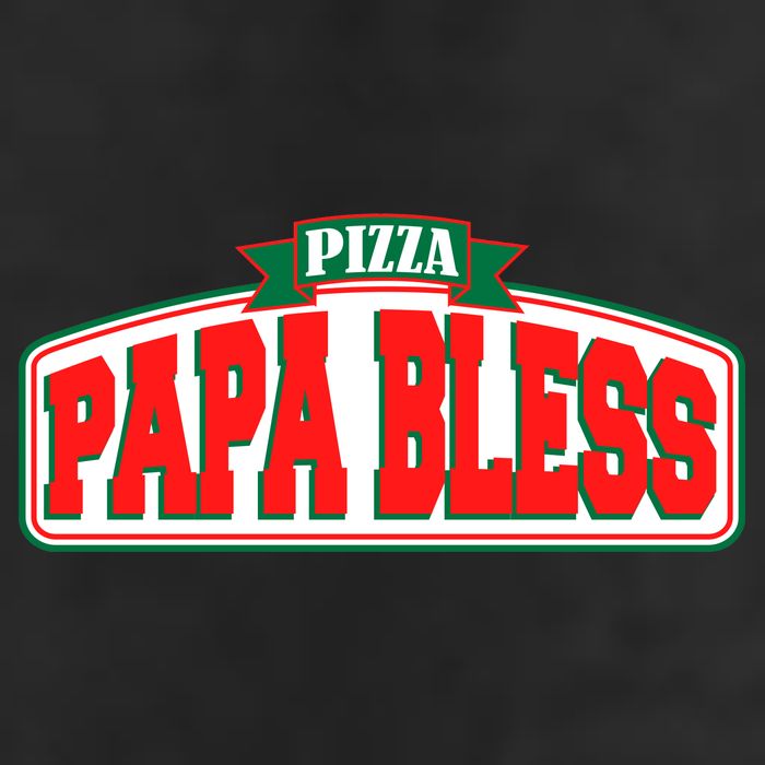 Papa Bless Pizza Funny Meme Prank Logo Adult Drive Performance Visor
