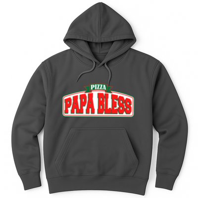 Papa Bless Pizza Funny Meme Prank Logo Hoodie