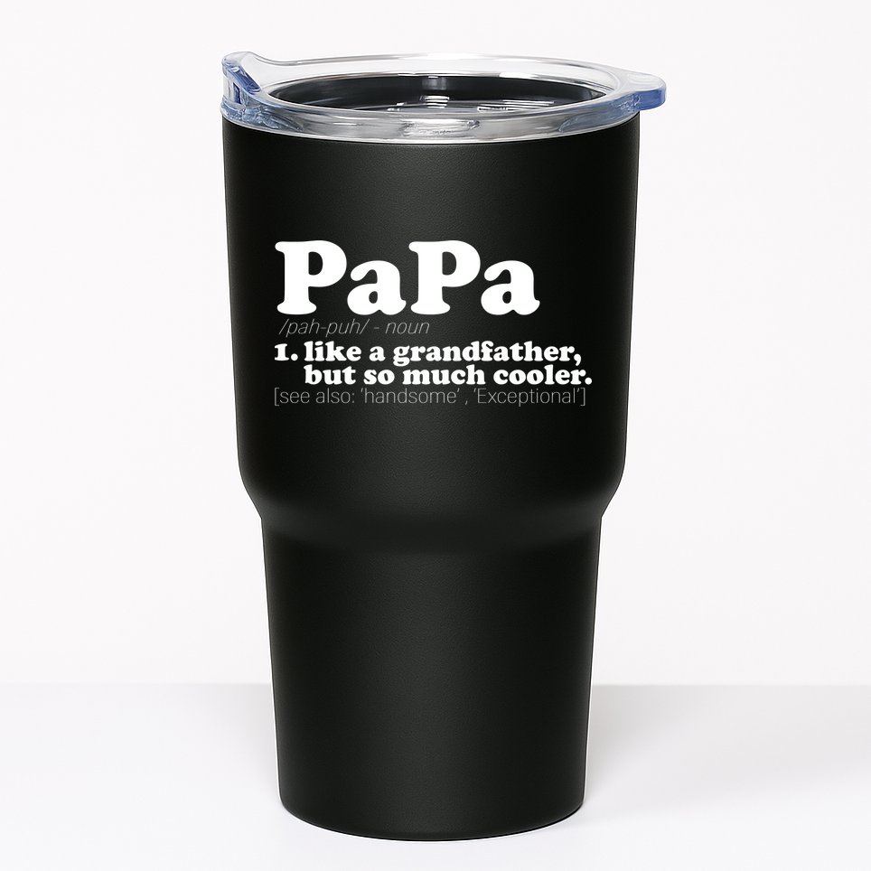 Papa Definition Tumbler