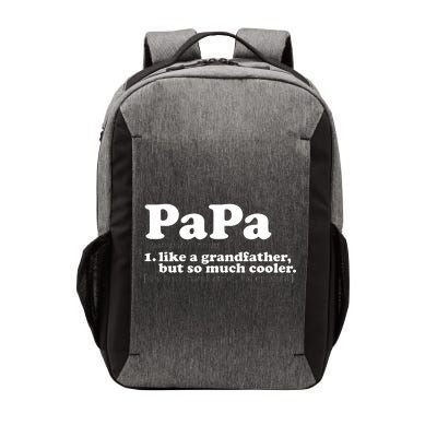 Papa Definition Vector Backpack