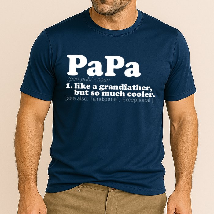 Papa Definition Cooling Performance Crew T-Shirt