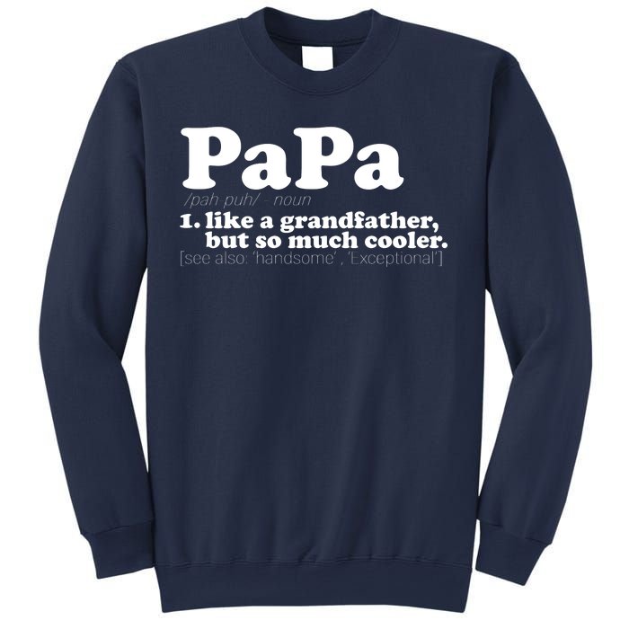 Papa Definition Sweatshirt