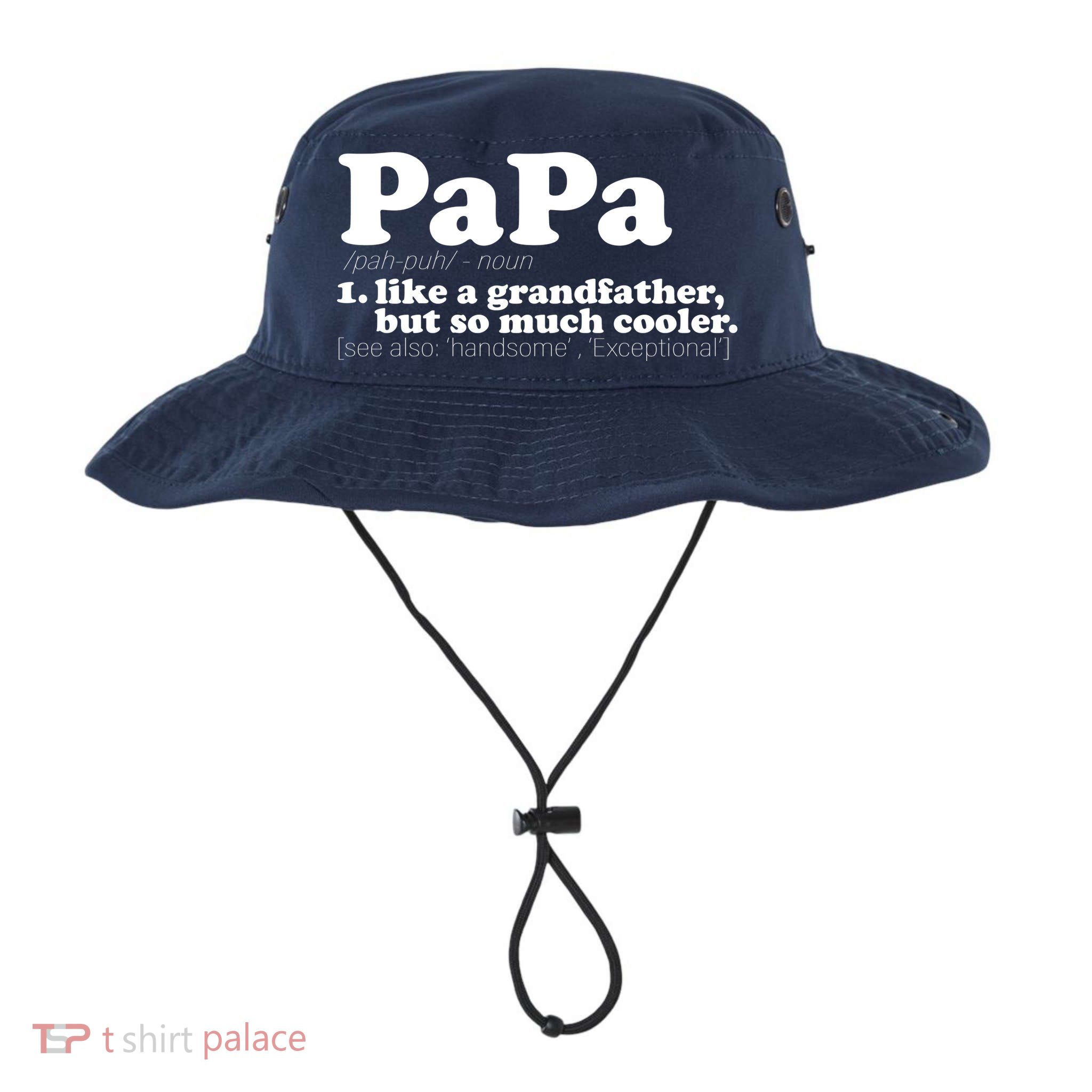Papa Definition Legacy Cool Fit Booney Bucket Hat