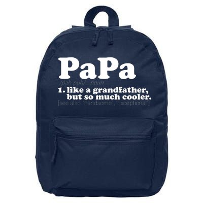 Papa Definition 16 in Basic Backpack