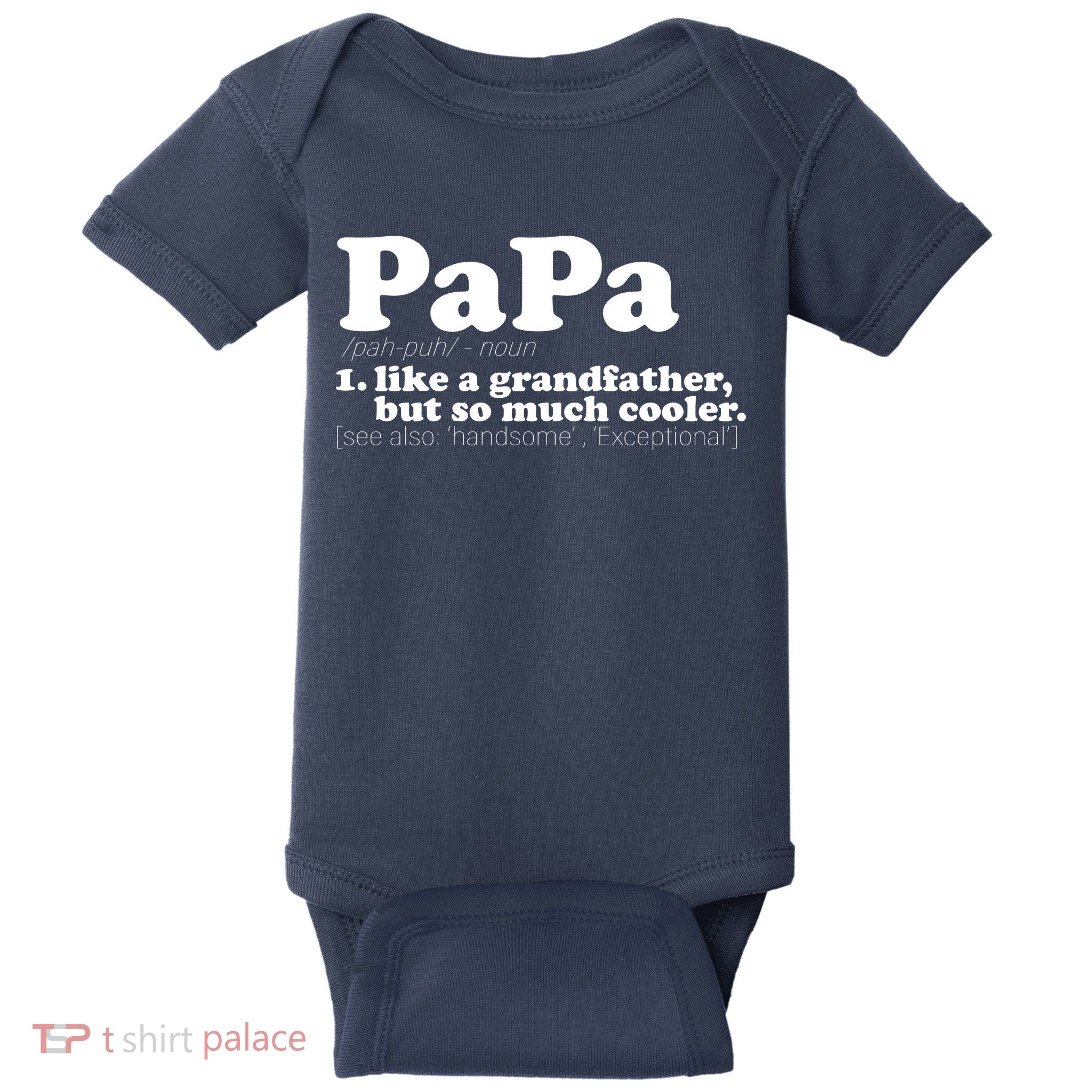 Papa Definition Baby Bodysuit
