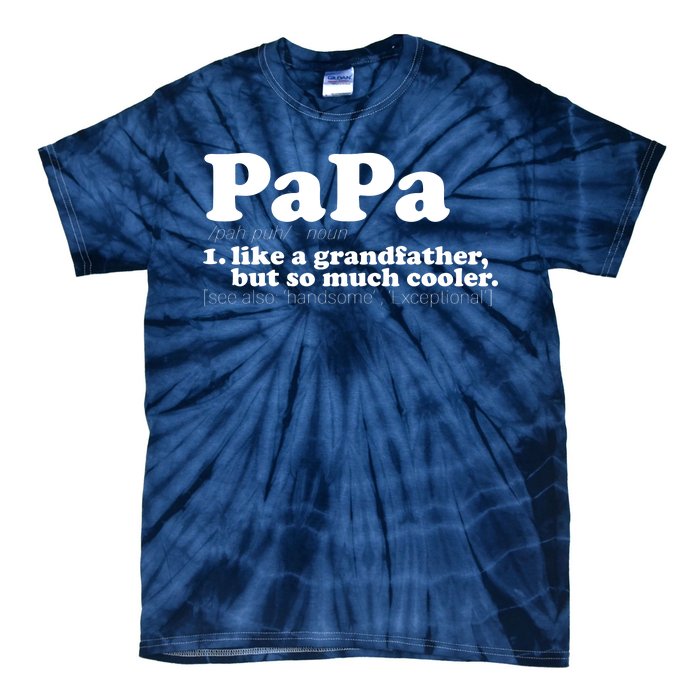 Papa Definition Tie-Dye T-Shirt