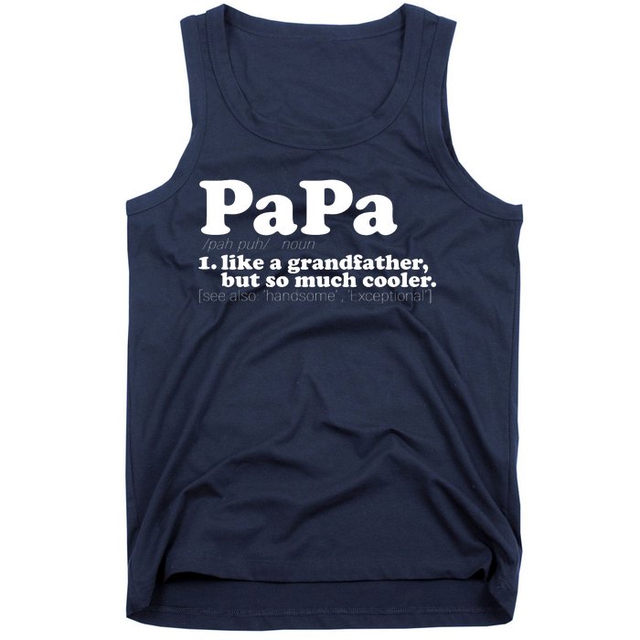 Papa Definition Tank Top