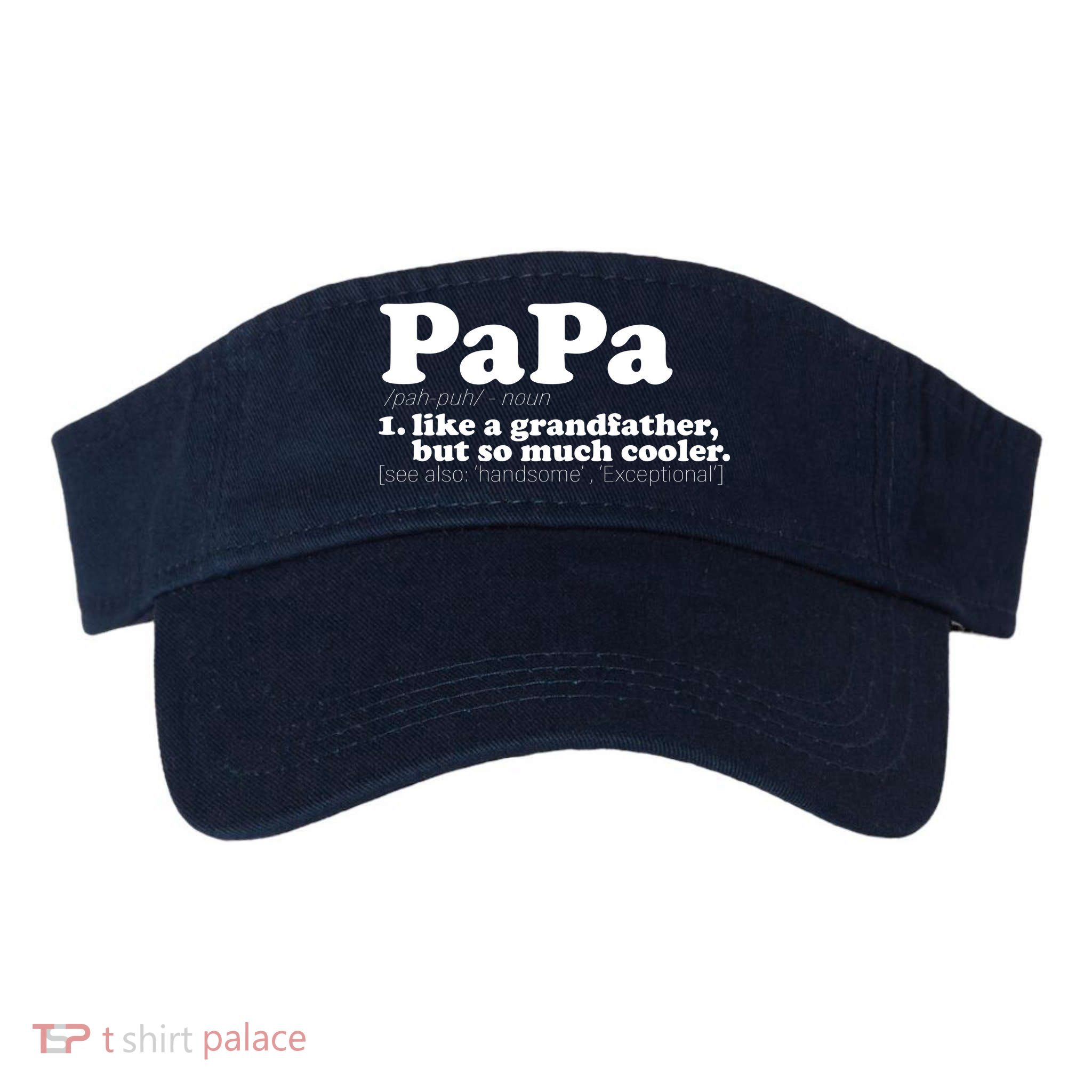 Papa Definition Valucap Bio-Washed Visor