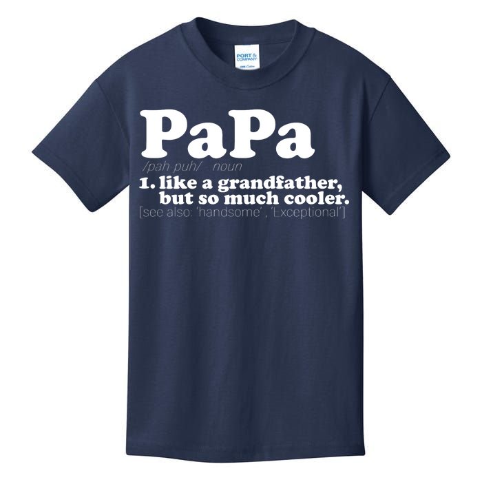 Papa Definition Kids T-Shirt