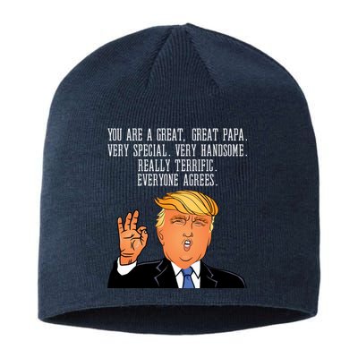 Papa Donald Trump Sustainable Beanie