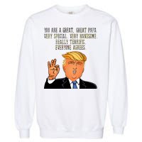 Papa Donald Trump Garment-Dyed Sweatshirt