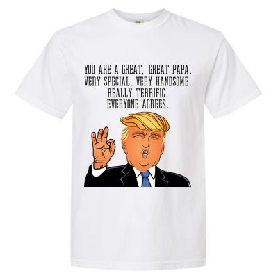 Papa Donald Trump Garment-Dyed Heavyweight T-Shirt