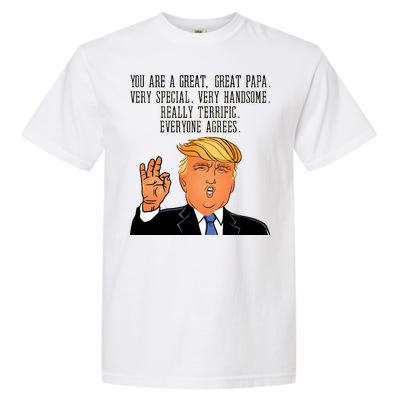 Papa Donald Trump Garment-Dyed Heavyweight T-Shirt