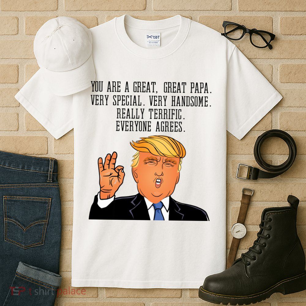 Papa Donald Trump Tall T-Shirt