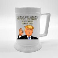 Papa Donald Trump Beer Stein