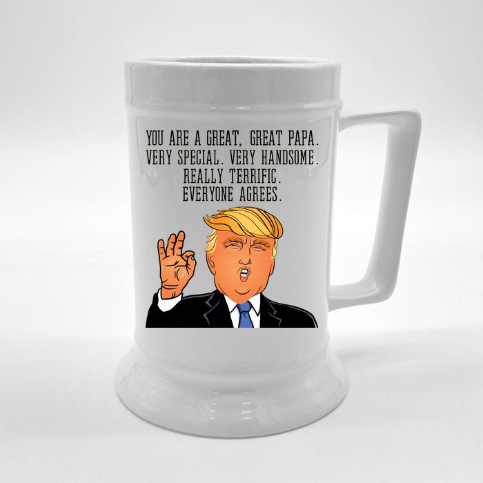 Papa Donald Trump Beer Stein