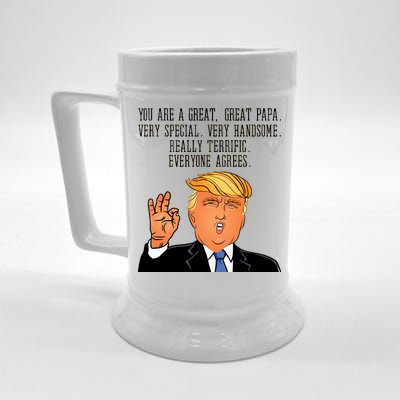 Papa Donald Trump Beer Stein