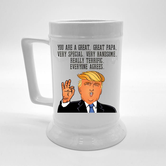 Papa Donald Trump Beer Stein