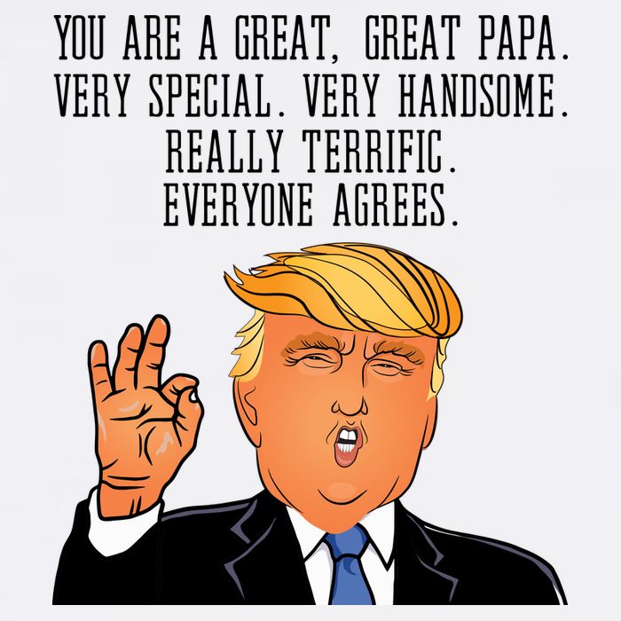 Papa Donald Trump Button