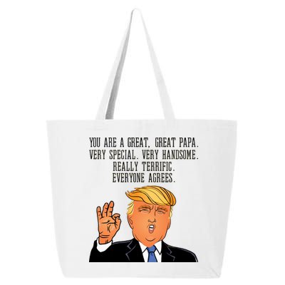 Papa Donald Trump 25L Jumbo Tote