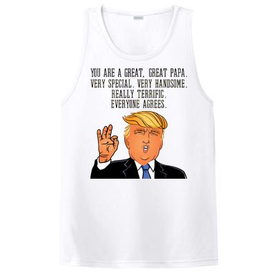 Papa Donald Trump PosiCharge Competitor Tank